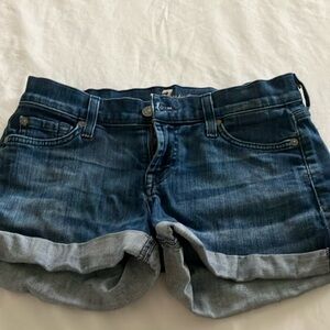 Denim shorts 2”